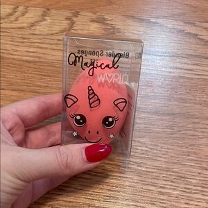 Coral Makeup Beauty Blender Sponge